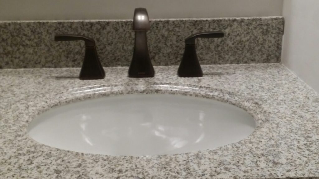 Leaking Faucet and sink repair