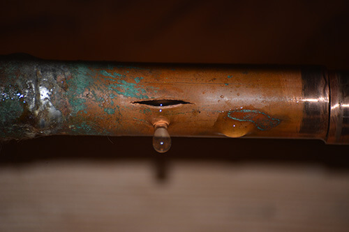 Repair of Frozen & Burst Pipes Plumber