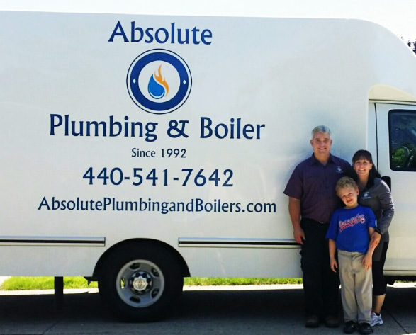 truck Elyria Plumbing and Boiler Repair Service